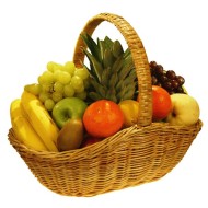 Корзина с фруктами